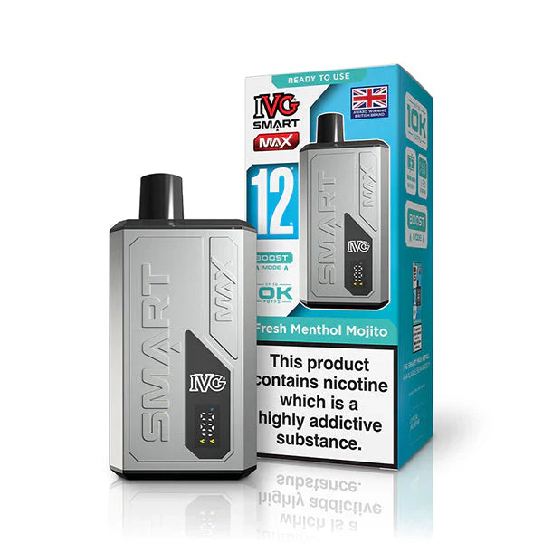 IVG Smart Max 10K Kit (Box of 5) - Fresh Menthol Mojito