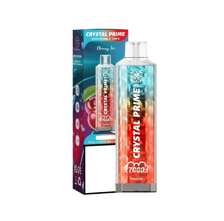 Crystal Prime 7000 Cherry Ice Flavour