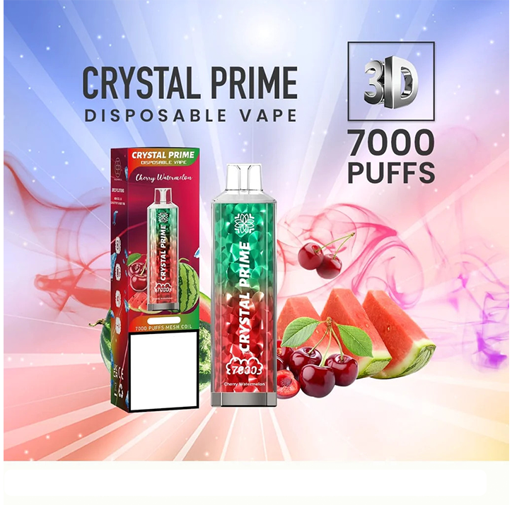 Crystal Prime 7000 Cherry Watermelon  Flavour