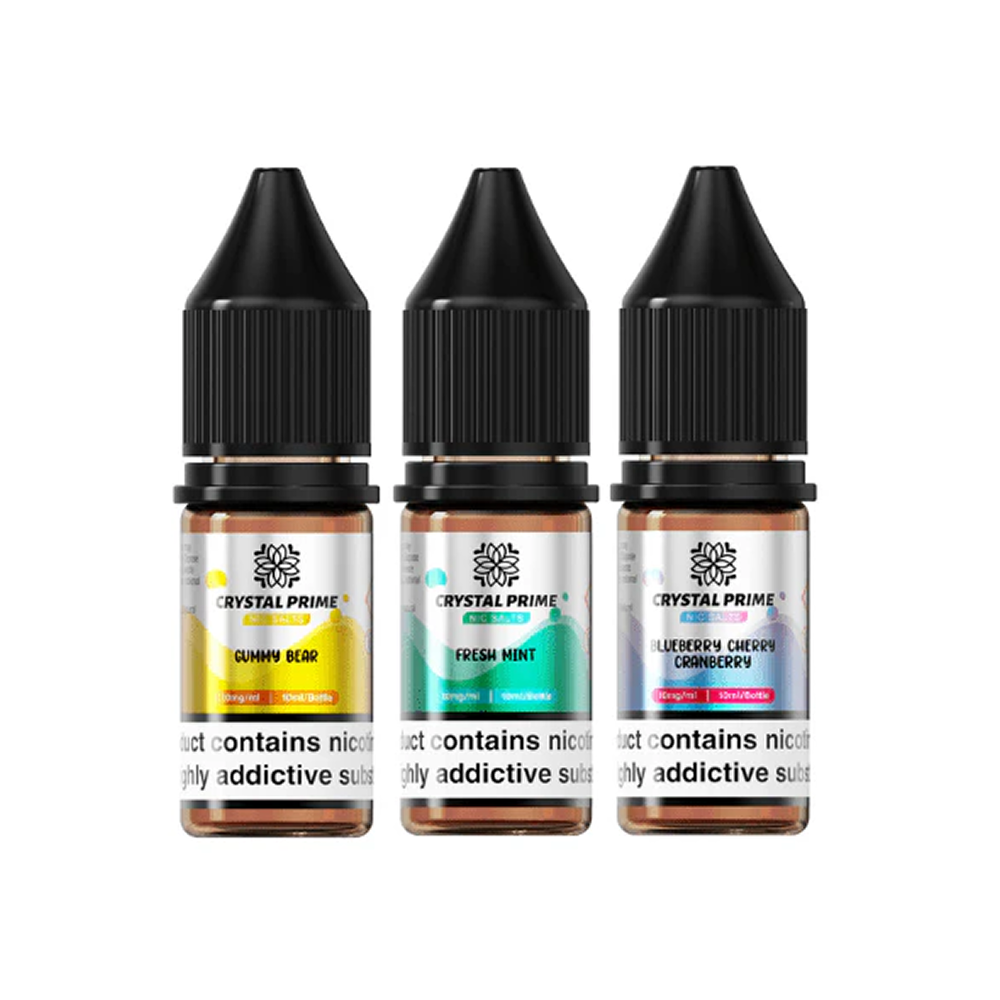 Crystal Prime Nic Salts Box of 10