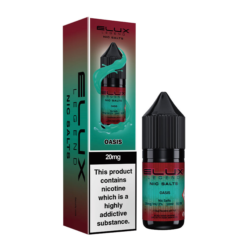 Elux Legend Nic Salt Oasis Box of 10