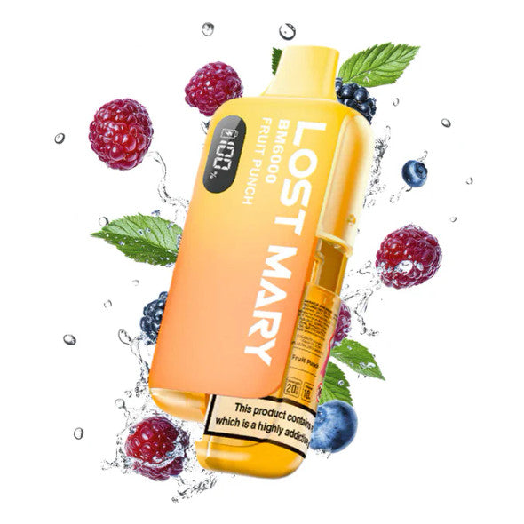 Lost Mary BM6000 Kit (Box of 5) - Fruit Punch