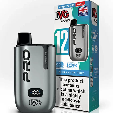 IVG Pro 12 Kit (Box of 5) - Blueberry Mint