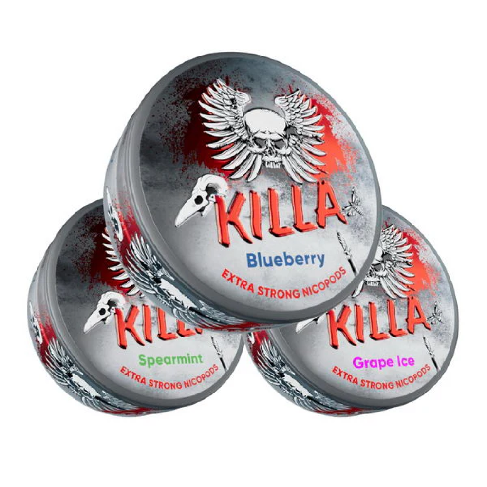 Killa Nicotine Pouches - 10 Pack