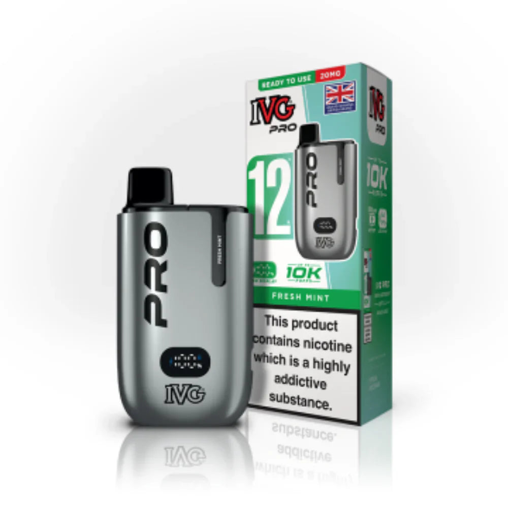 IVG Pro 12 Kit (Box of 5) - Fresh mint