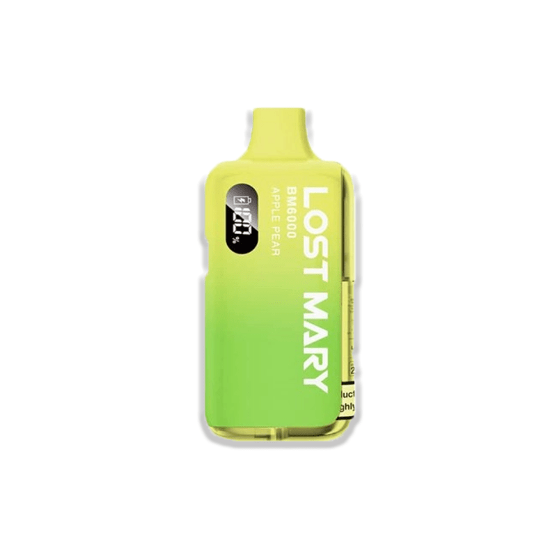 Lost Mary BM6000 Kit (Box of 5) - Apple Pear