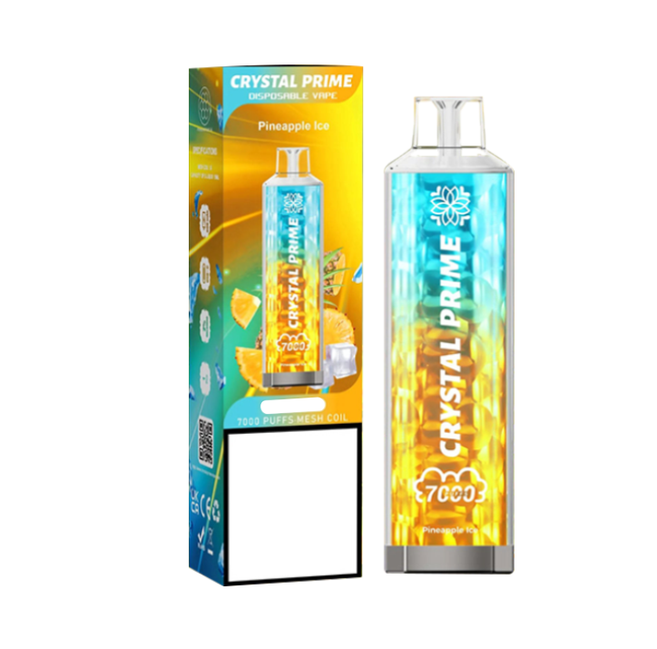 Crystal Prime 7000 Pine Apple Ice Flavour