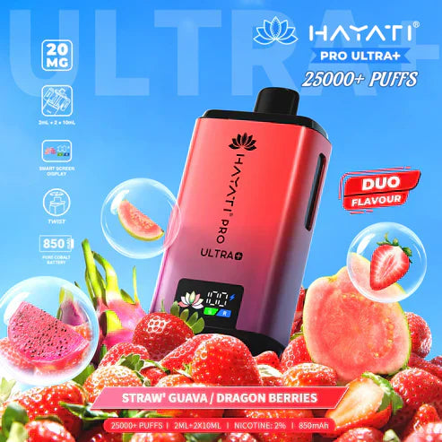 Hayati Pro Ultra Plus 25000 Prefilled Pod Kit  