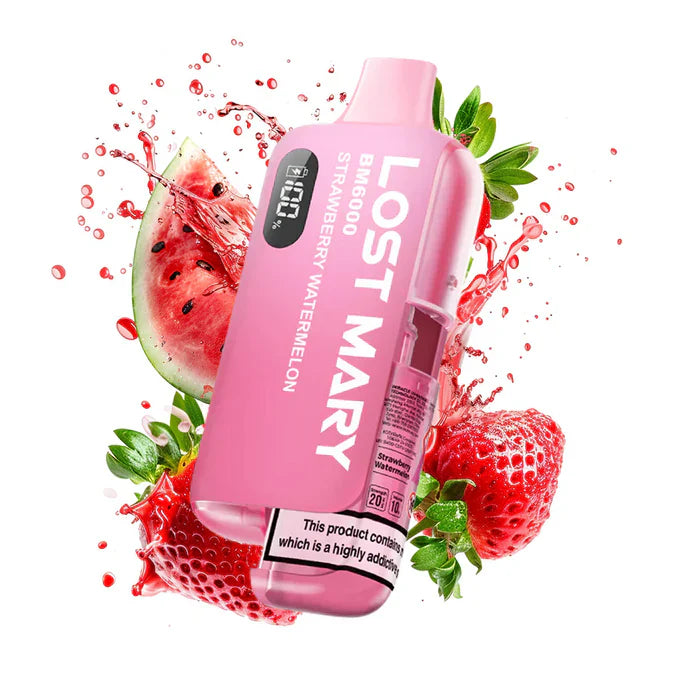 Lost Mary BM6000 Kit (Box of 5) - Strawberry Watermelon