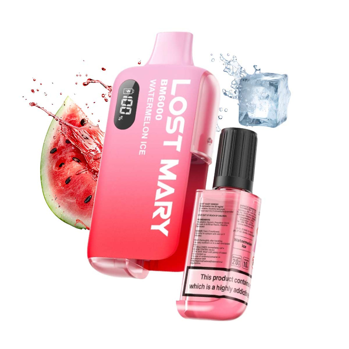 Lost Mary BM6000 Kit (Box of 5) - Watermelon Ice
