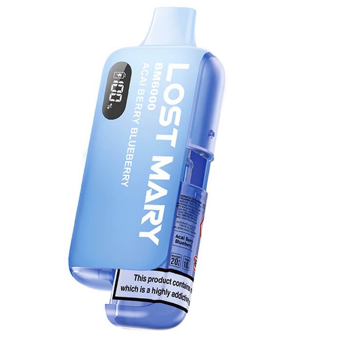 Lost Mary BM6000 Kit (Box of 5) - Acai Berry Blueberry