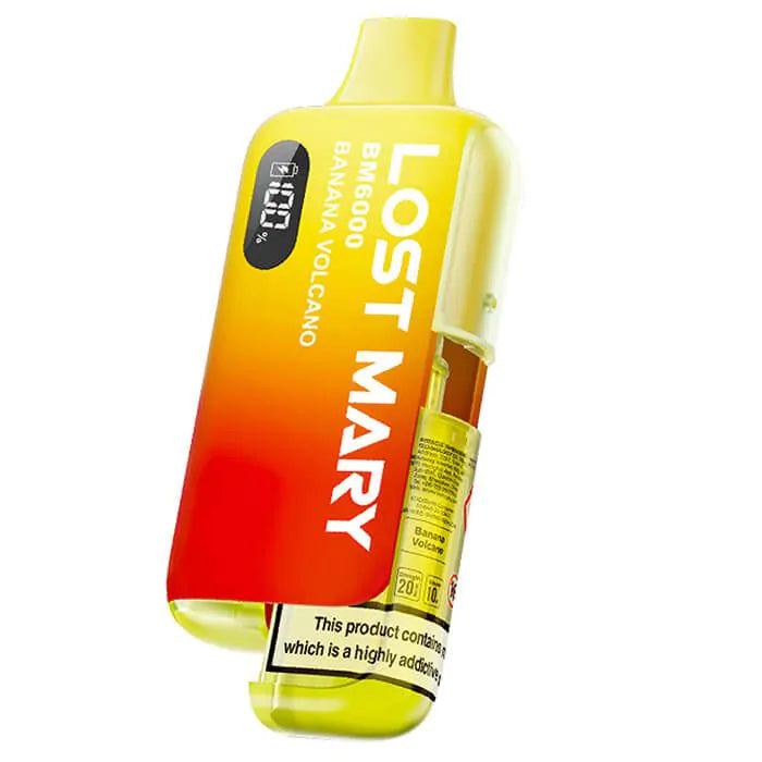 Lost Mary BM6000 Kit (Box of 5) - Banana Volcano