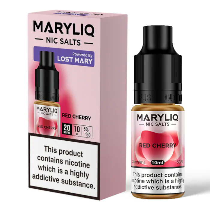 Maryliq Nic Salt Red Cherry (Box of 10)