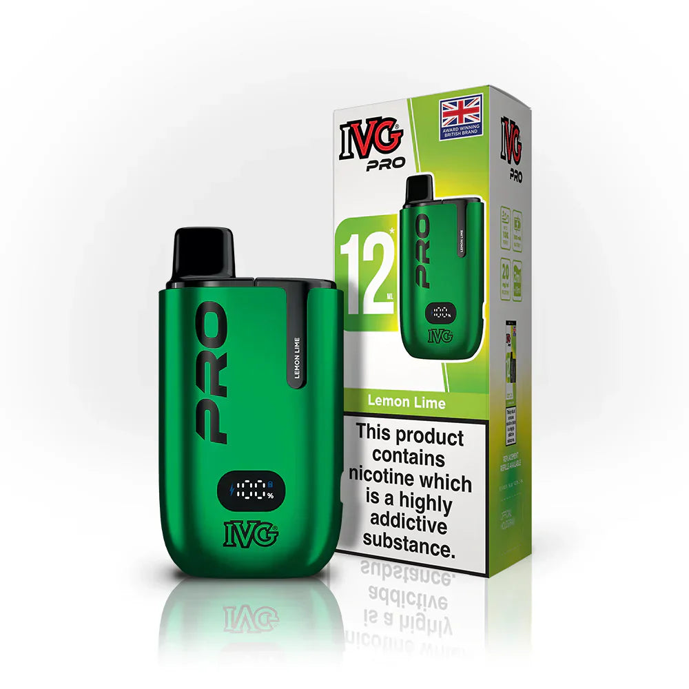 IVG Pro 12 Kit (Box of 5) - Lemon Lime