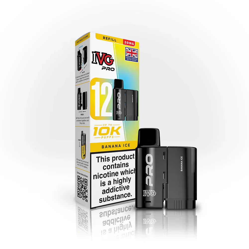 IVG Pro 12 Refill Pod Banana Ice