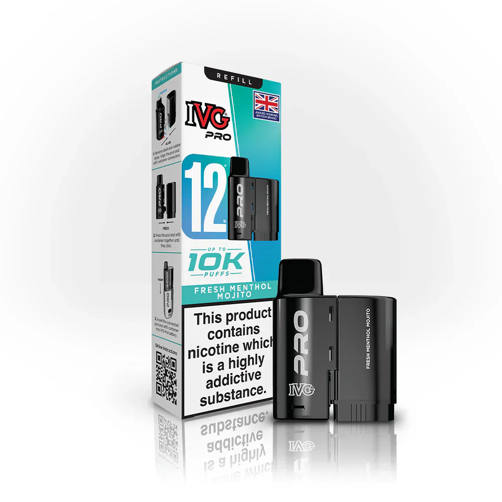 IVG Pro 12 Refill Pod Fresh Menthol Mojito