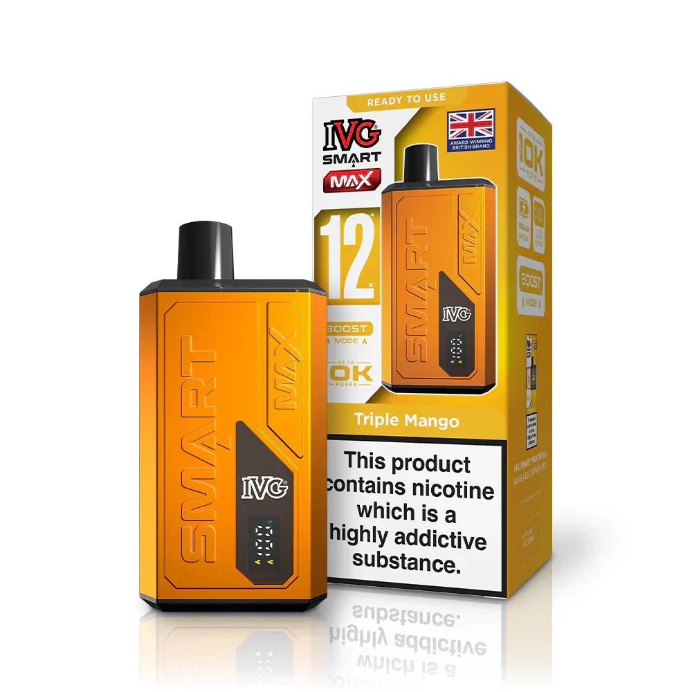 IVG Smart Max 10K Kit (Box of 5) - Triple Mango
