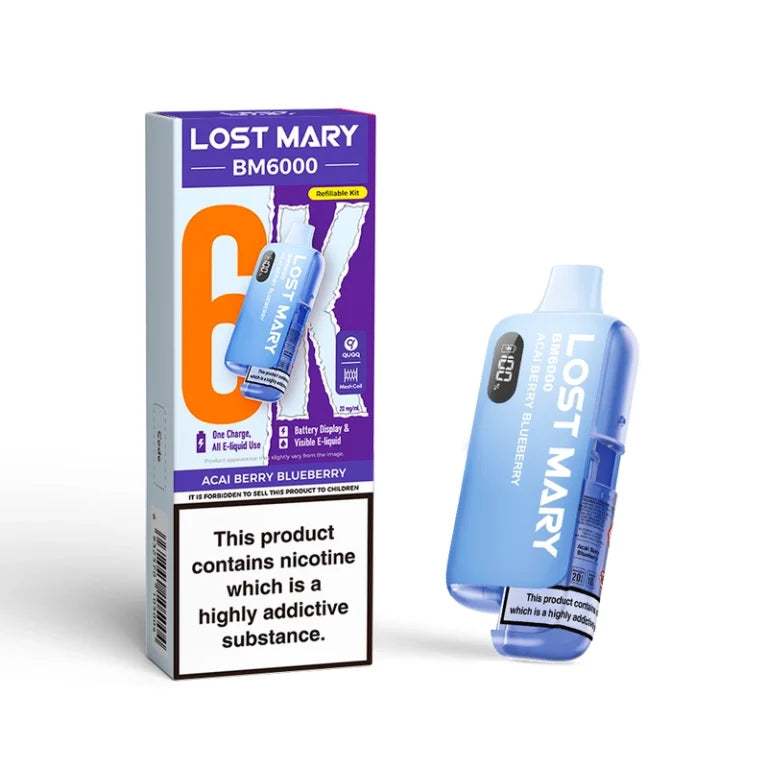 Lost Mary BM6000 Prefilled Vape Kit Box of 5