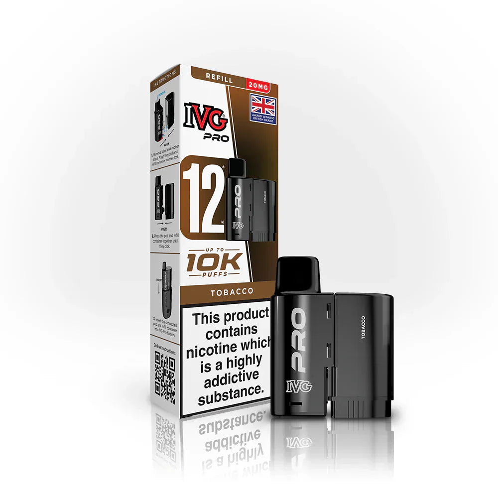 IVG Pro 12 Refill Pod Tobacco