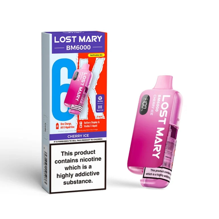 Lost Mary BM6000 Prefilled Vape Kit Box of 5