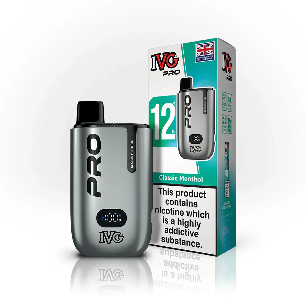 IVG Pro 12 Kit (Box of 5) - Classic Menthol