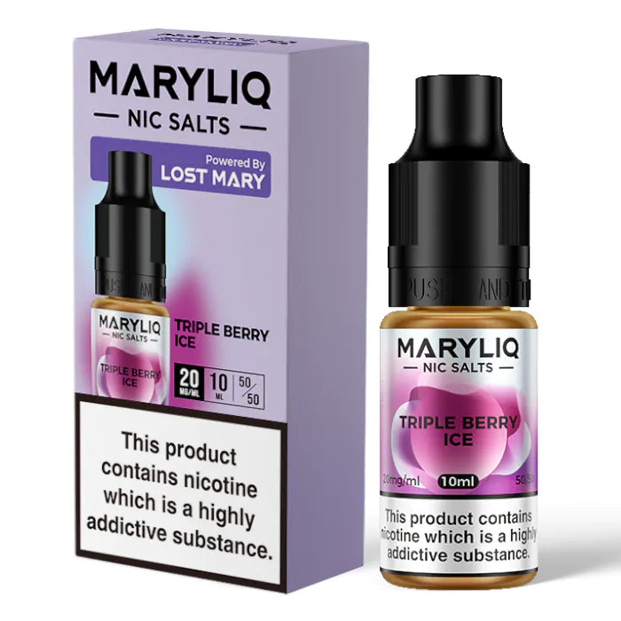 Maryliq Nic Salt Triple Berry Ice (Box of 10)
