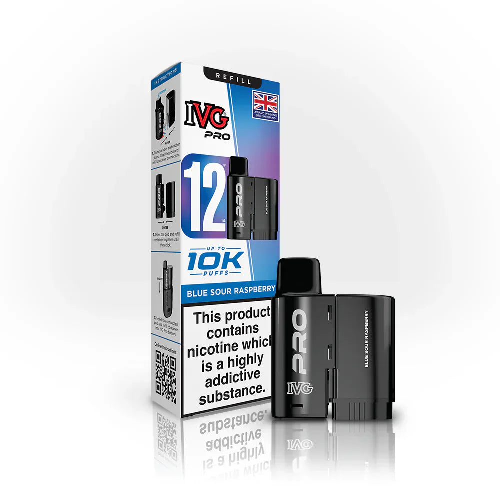IVG Pro 12 Refill Pod Blue Sour Respberry