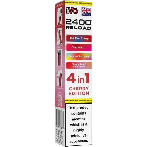 IVG 2400 Reload Cherry  Edition