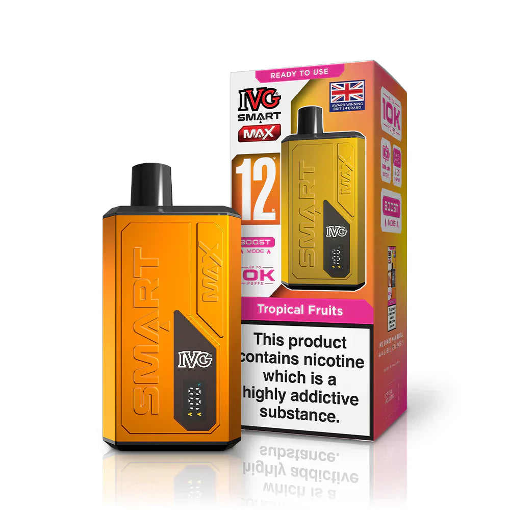IVG Smart Max 10K Kit (Box of 5) - Tropical Fruits