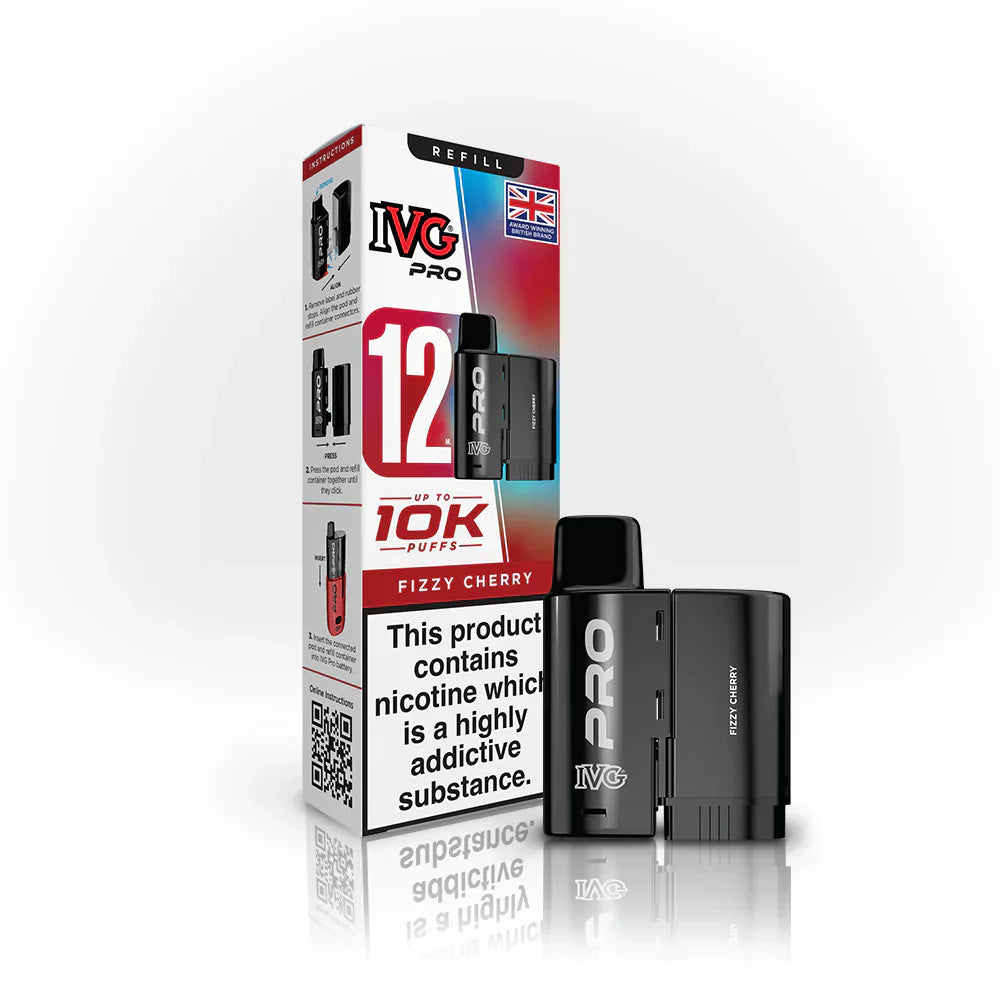 IVG Pro 12 Refill Pod Fizzy Cherry