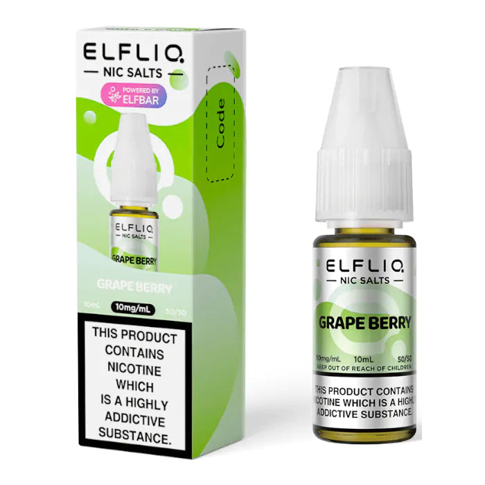 Elfliq Nic Salt Grape Berry (Box of 10)