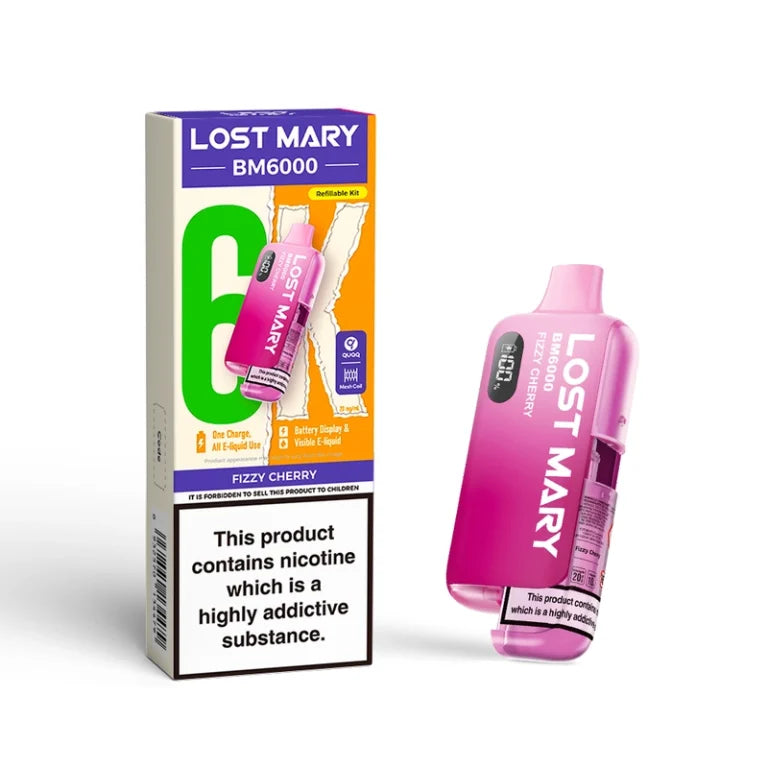 Lost Mary BM6000 Prefilled Vape Kit Box of 5