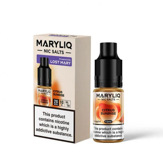 Maryliq Nic Salt Citrus Sunshine (Box of 10)
