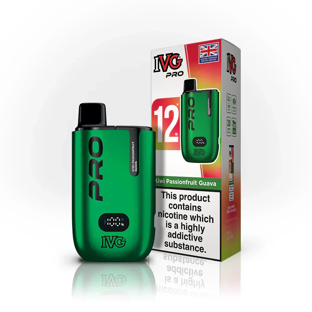 IVG Pro 12 Kit (Box of 5) - Kiwi Passionfruit Guava