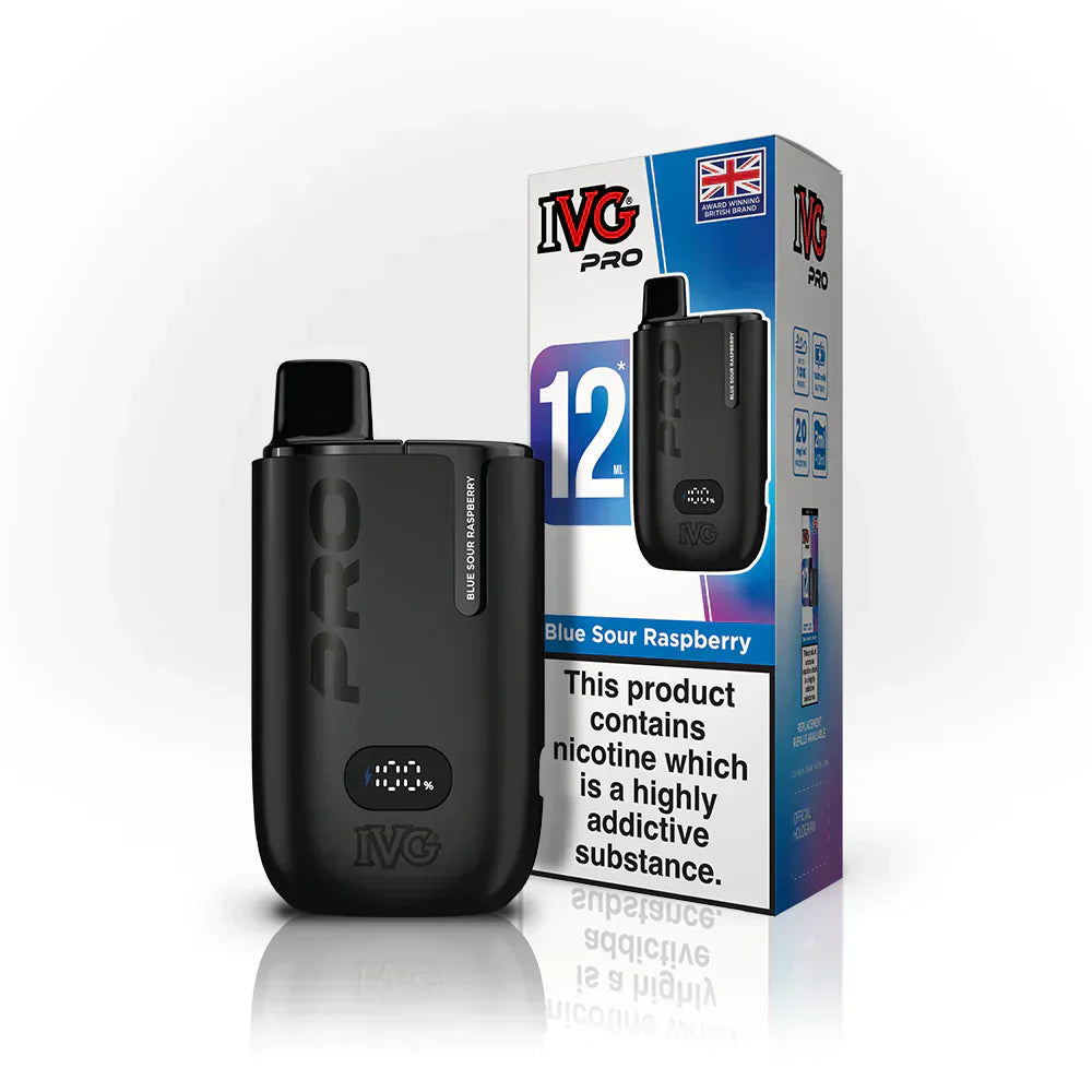 IVG Pro 12 Kit (Box of 5) - Blue Sour Raspberry