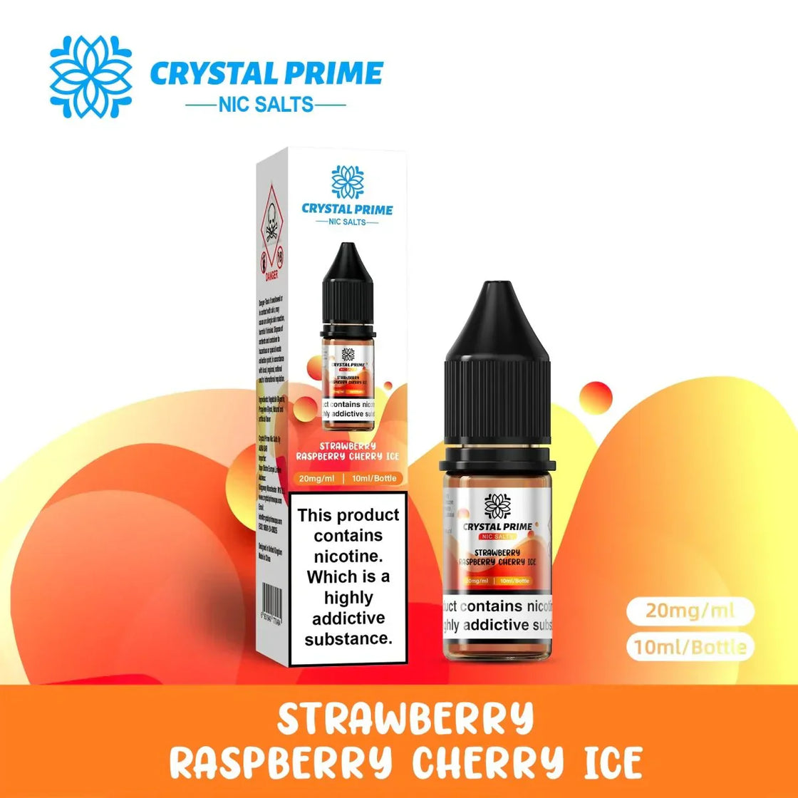 Crystal Prime Nic Salts Box of 10