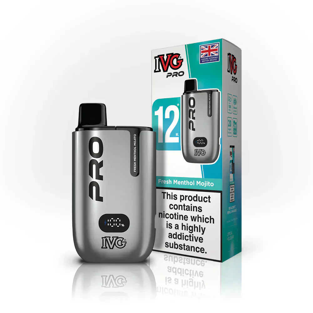 IVG Pro 12 Kit (Box of 5) - Fresh Menthol Mojito