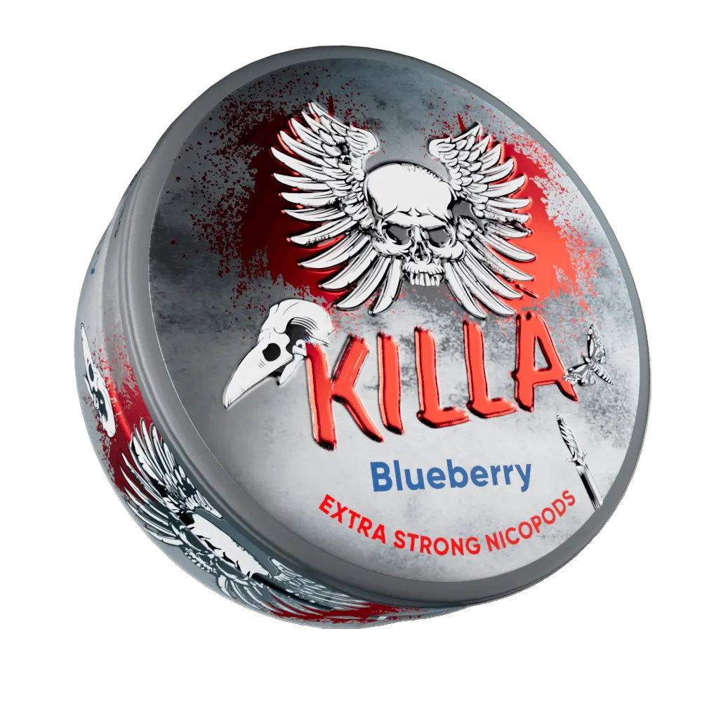 Killa Nicotine Pouches (Pack of 10) - Blueberry