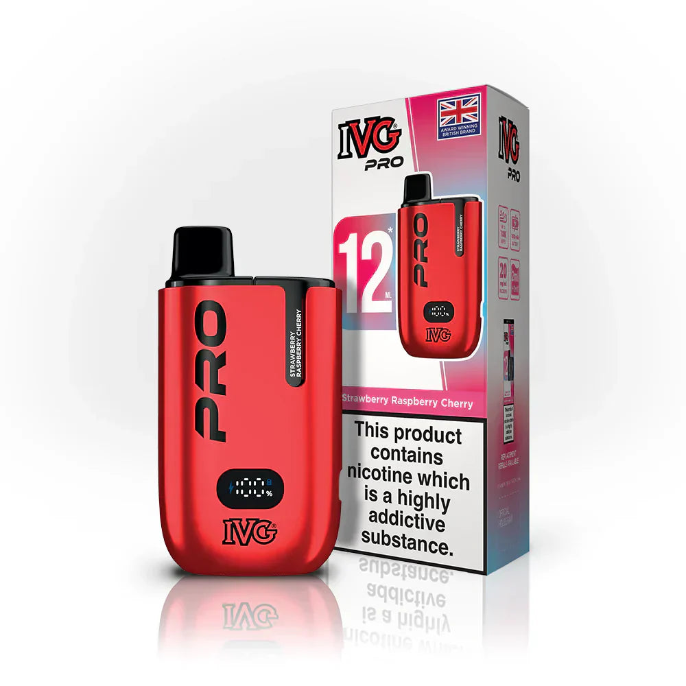 IVG Pro 12 Kit (Box of 5) - Strawberry Raspberry Cherry