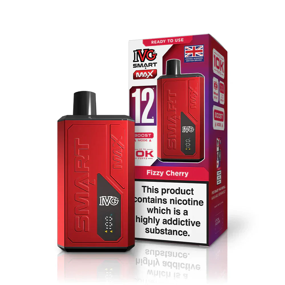 IVG Smart Max 10K Kit (Box of 5) - Fizzy Cherry