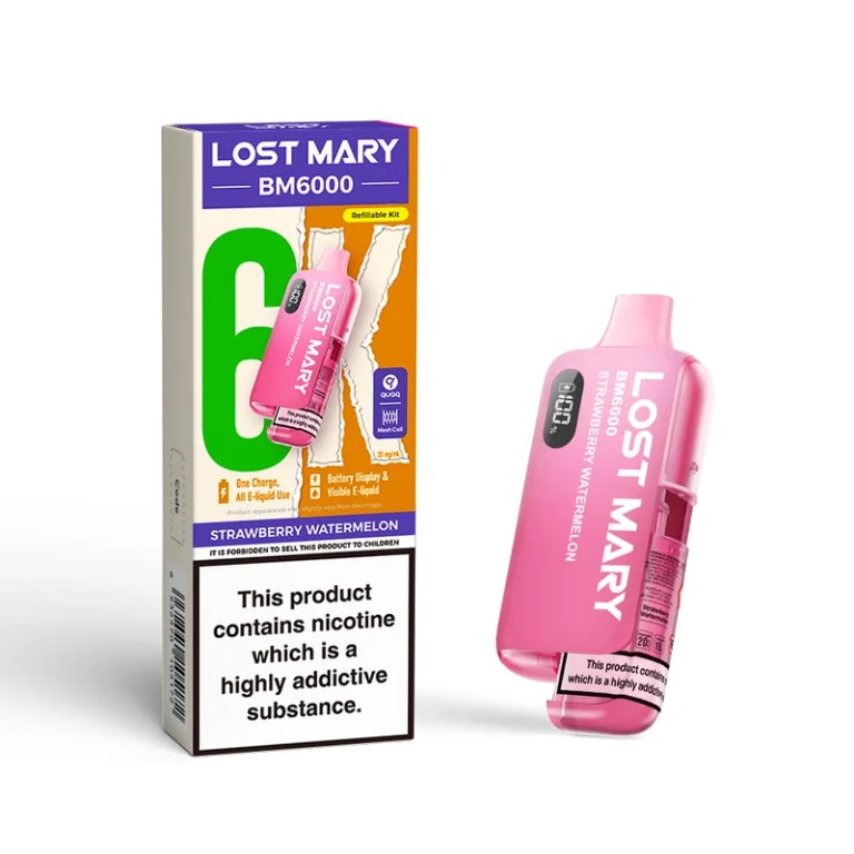 Lost Mary BM6000 Prefilled Vape Kit Box of 5