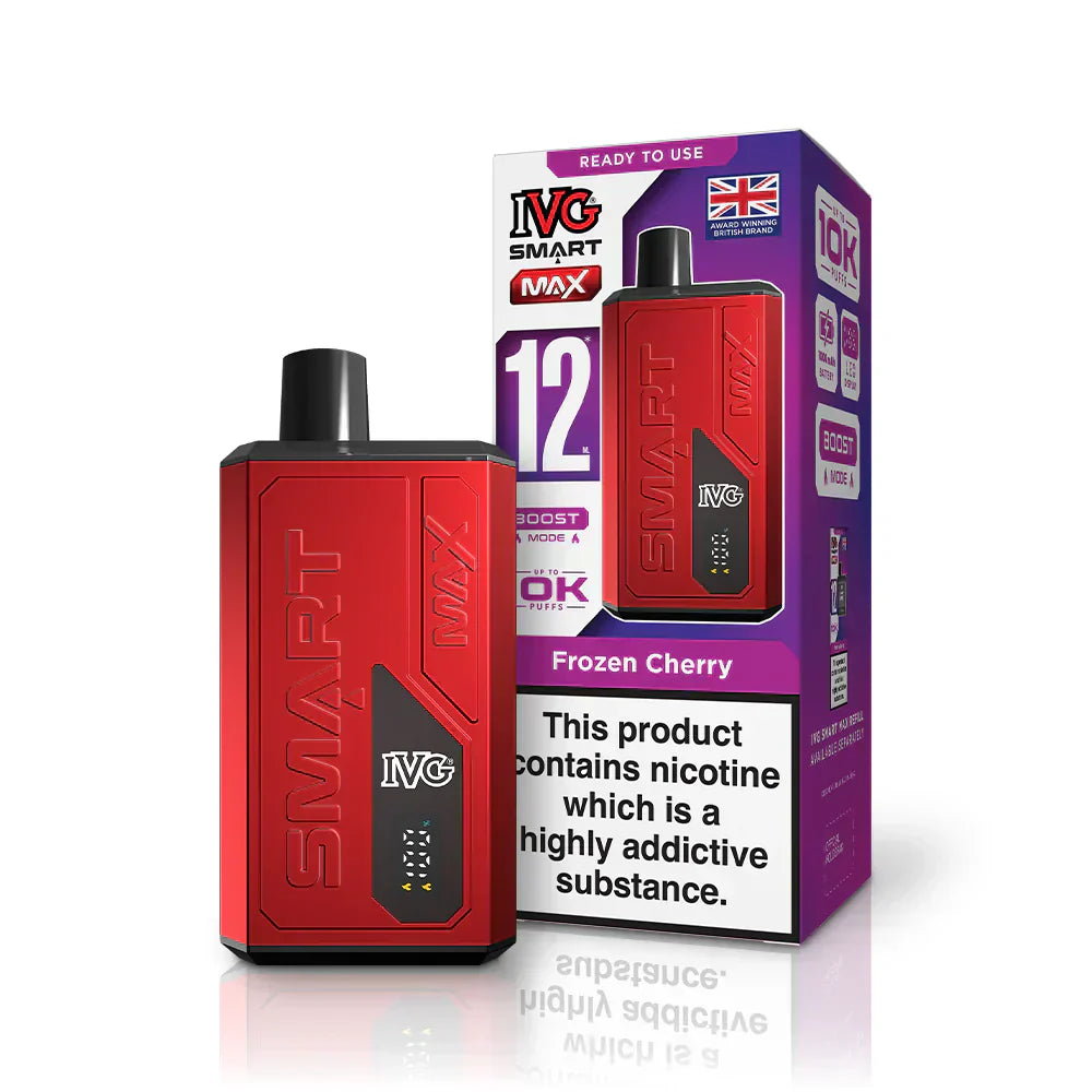 IVG Smart Max 10K Kit (Box of 5) - Frozen Cherry