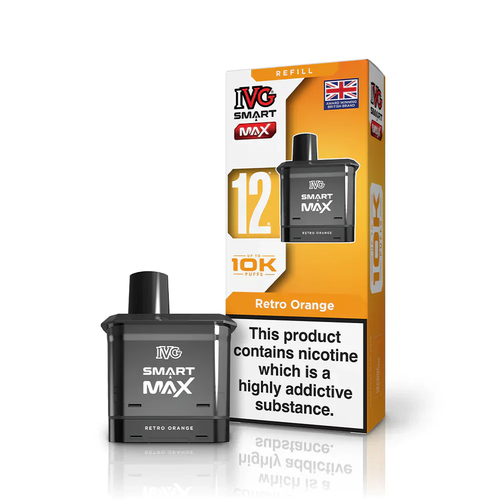 IVG Smart Max 10K Prefilled Pod Retro Orange