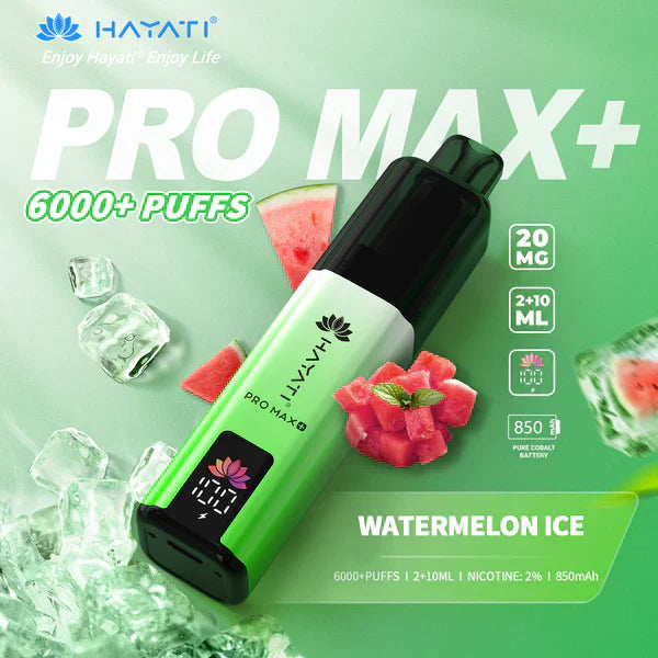 Hayati Pro Max Plus 6000 Prefilled Vape Kit (Box of 5)