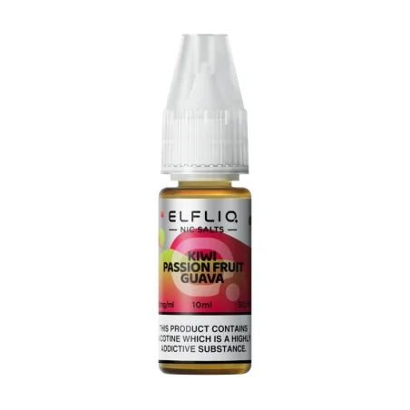 Elfliq Nic Salt Kiwi Passionfruit Guava (Box of 10)