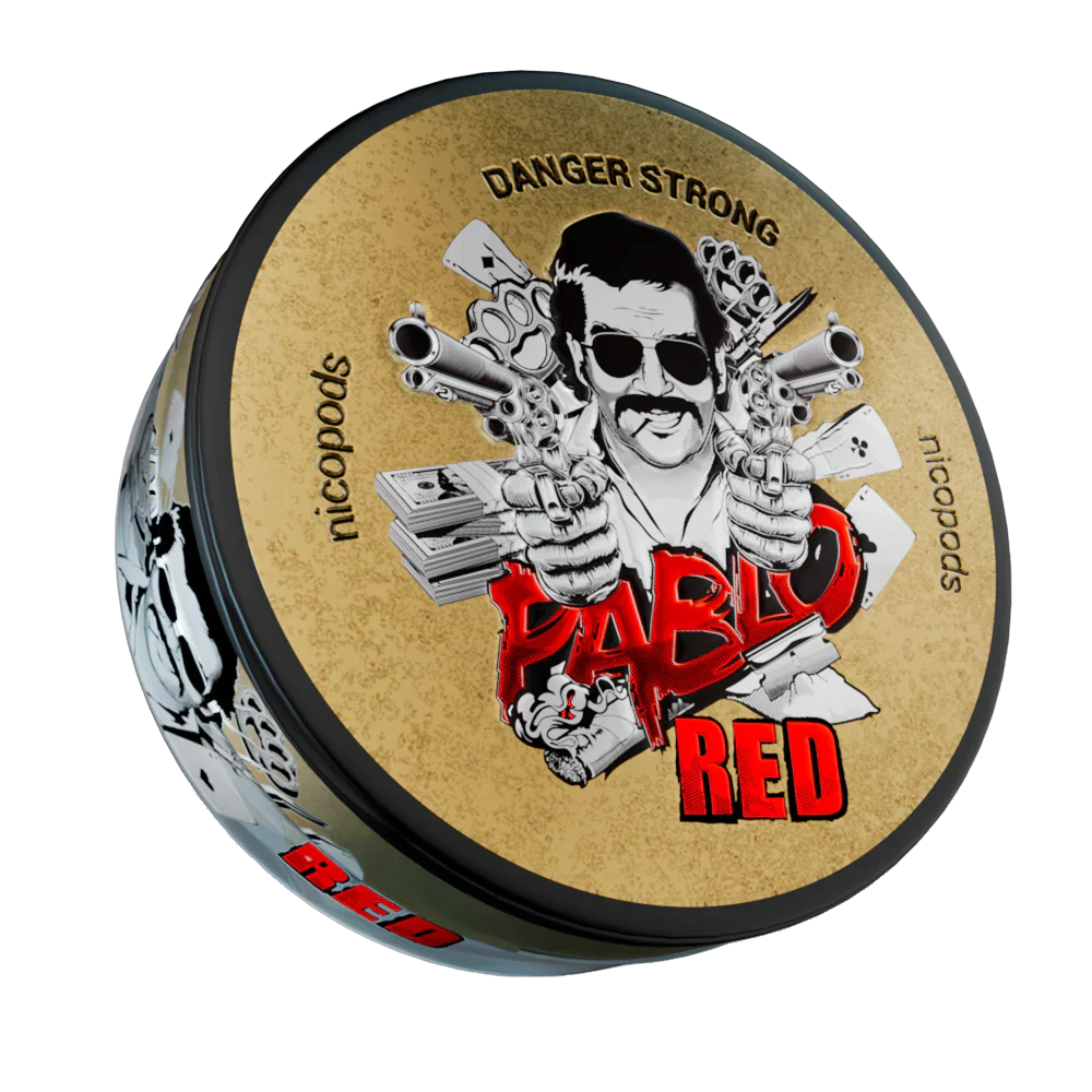 Pablo Nicotine Pouches (Pack of 10) - Red