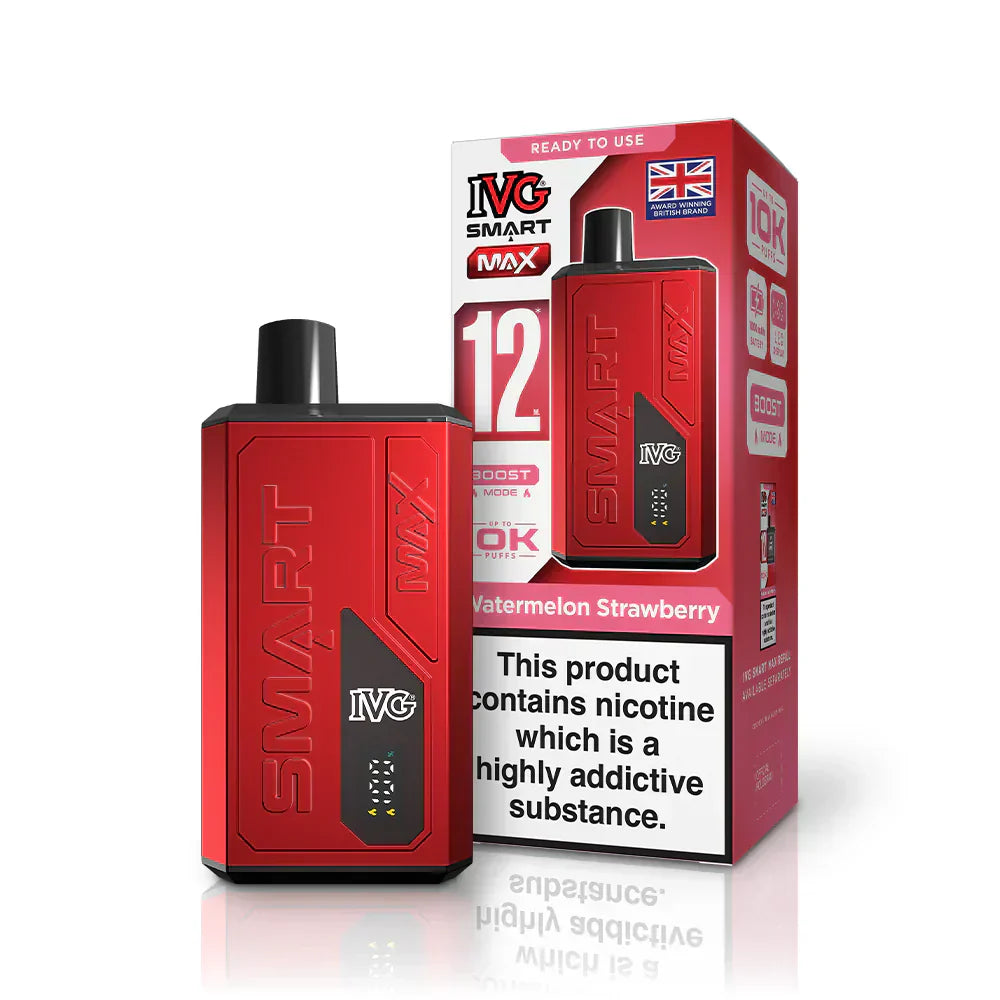 IVG Smart Max 10K Kit (Box of 5) - Watermelon Strawberry