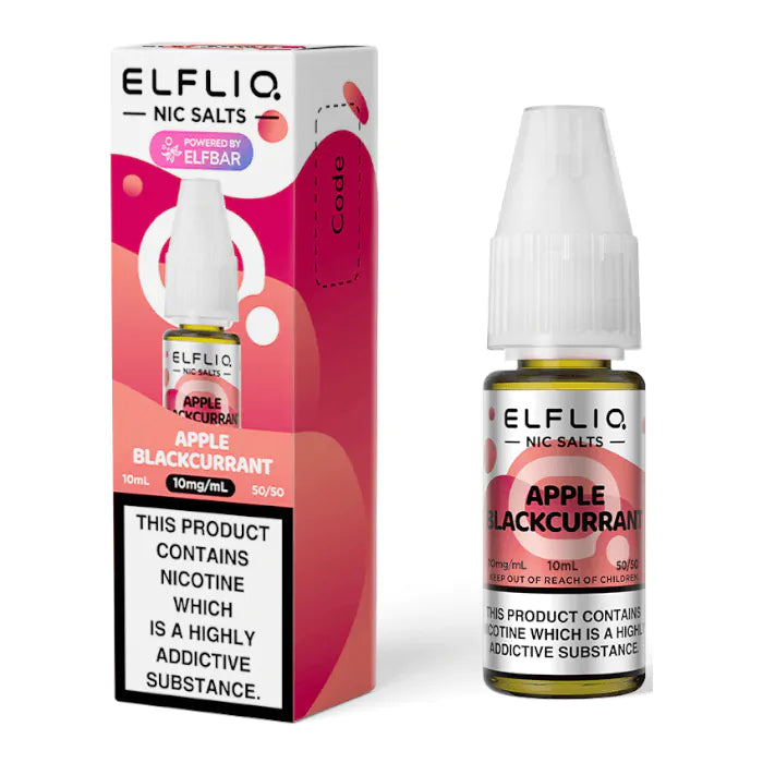 Elfliq Nic Salt Apple Blackcurrant (Box of 10)