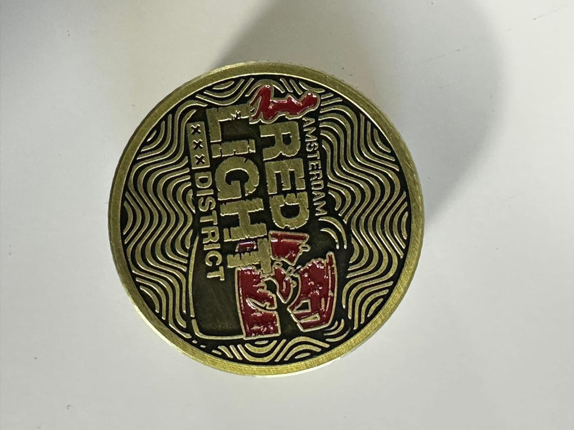 Metal Grinder Amsterdam Red Light District (Box of 12)
