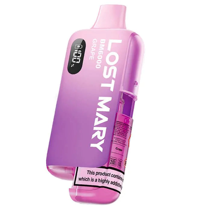 Lost Mary BM6000 Kit (Box of 5) - Grape
